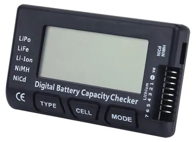 Productafbeelding van Digitale Batterijcapaciteitstester met LCD, Accucontroller