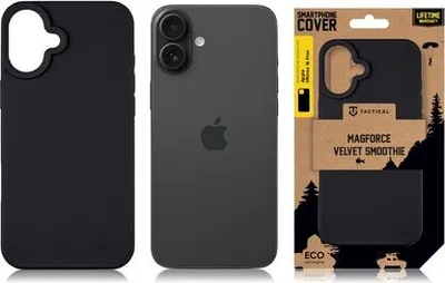 Zdjęcie produktu dla Pokrowiec taktyczny MagForce Velvet Smoothie iPhone 16 Plus asphalt