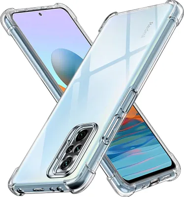 Zdjęcie produktu dla Silikonowe etui dla Xiaomi Redmi Note 10 Pro - Przeźroczyste KP29965