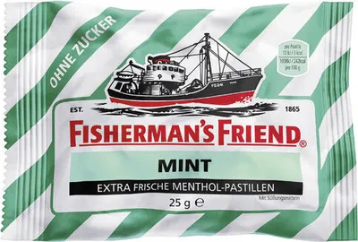 Image de Fishermans Friend Menthe sans sucre, pastilles 24 sachets