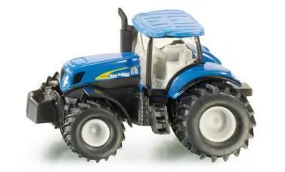 Produktbild von Siku Modellfahrzeug New Holland T7070 Traktor, detailliert, Maßstab 1:87, originalgetreue Felgen