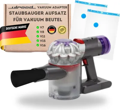 Produktbild von Passend für Dyson Vakuum Adapter für Vakuumbeutel Kleiderbeutel Filament Vakuum Beutel Tüten