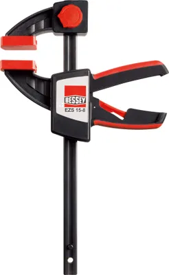 Obrázok produktu pre Jednoručná svorka BESSEY EZS15-8 (čierna/červená, 150/80)