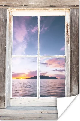 Produktbild von MuchoWow® Poster Aussicht - Insel - Meer 120x180 cm - Kunstposter