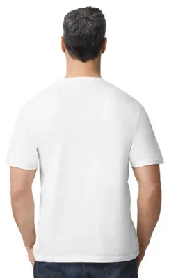 Image de Gildan - T-shirt « Softstyle » pour hommes/femmes Unie LT1774 (5XL) (Blanc)
