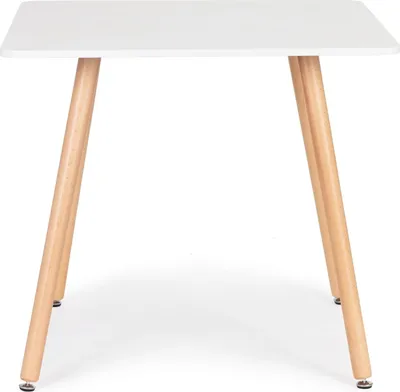 Immagine prodotto di Tavolo da cucina moderno quadrato in legno 80x80 cm