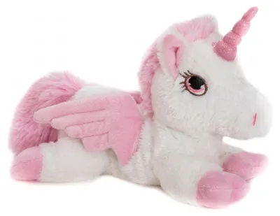 Produktbild von Habibi Mikrowelle Warme Spielzeug - Warme Einhorn - weis - 18 cm