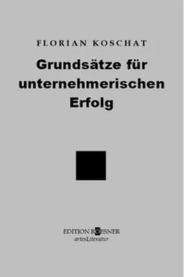 Obrázok produktu pre Grundsätze für unternehmerischen Erfolg