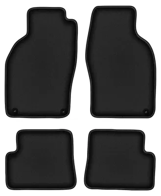 Immagine prodotto di Tappetini in moquette per Saab 9-3 I 1998-2003 (cabrio) – set 4 pezzi, neri, su misura – Wielganizator DURBAN