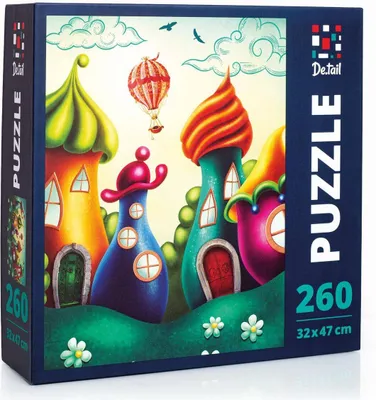 Produktbild von Puzzle mit 260 Teilen „Märchenstadt“ DT200-03