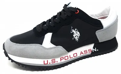 Produktbild von US Polo Sneaker Schwarz in Gr. 43