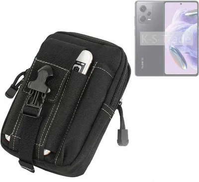 Produktbild von K-S-Trade Gürtel Tasche kompatibel mit Xiaomi Redmi Note 12 Pro+ Gürteltasche Holster Schutz Hülle Handy Hülle Smartphone outdoor Handy-Hülle