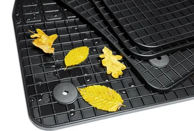 Produktbild von Gummimatten passend für Hyundai Tucson 4 2020- Original Qualität Gummi Fußmatten, Farbe:schwarz