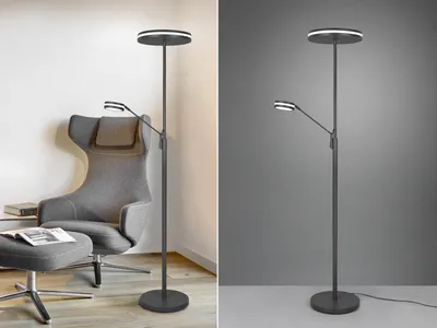 Produktbild von TRIO LED-Stehl FRANKLIN 35W 2700+3200+4000K anthr.