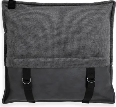 Produktbild von Knit Factory Otis Kissen - Anthrazit - 50x50 cm