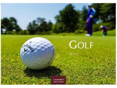 Immagine prodotto di Calendario golf 2027 - Calendario da parete | Calendario fotografico | Calendario golf per gli appassionati di golf, calendario sportivo 24x35 cm