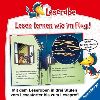 Produktbild von Leserabe 1. Lesestufe - Weltraumgeschichten: Mit Stickern