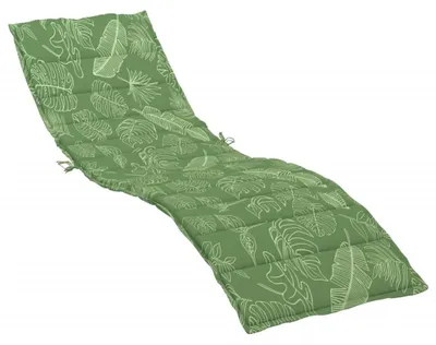 Obrázok produktu pre vidaXL Sunbed Cover Leaf Pattern Oxford Fabric