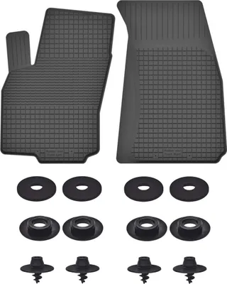 Produktbild von Vorne Fußmatten Gummimatten  Für: Nissan Navara Iv (2014-)