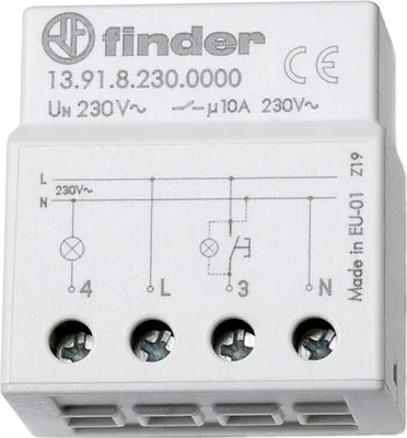Produktbild von Finder Stromstoßschalter 13.91.8.230.0000 139182300000