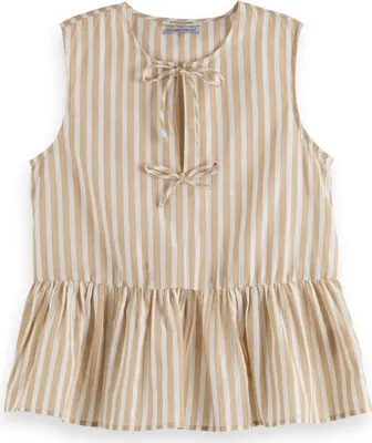 Zdjęcie produktu dla Scotch & Soda U9a00702t koszulka z krótkim rękawem beżowy 38 kobieta beżowy 38
