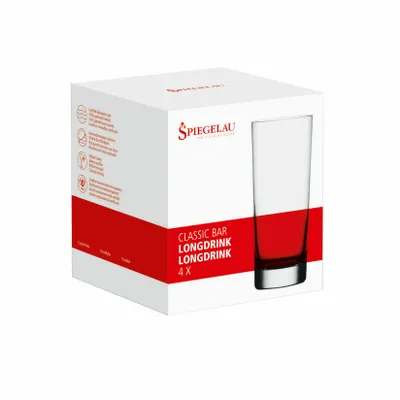 Produktbild von Spiegelau 9000172, Transparent, Glas, 4 Stück(e), Rund, 360 ml, 69 mm