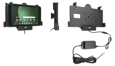 Produktbild von Brodit Gerätehalter 713386 mit Ladefunktion - für Smartphones - Samsung Galaxy Tab Active 5 SM-X300/SM-X306B, Samsung Galaxy Tab Active 3 SM-T570/SM-T575