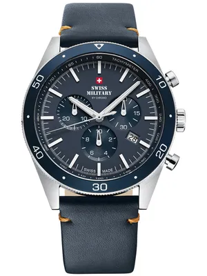 Obrázek produktu pro Pánské hodinky SWISS MILITARY SM34079.05 classic v tmavě modré barvě