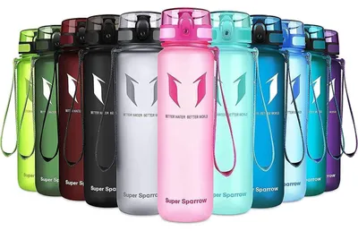 Produktbild von Trinkflasche Tritan BPA-frei 1000 ml Rosa