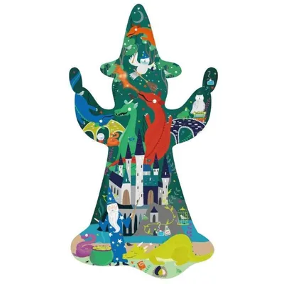 Obrázek produktu pro Puzzle Čarodejník 80ks