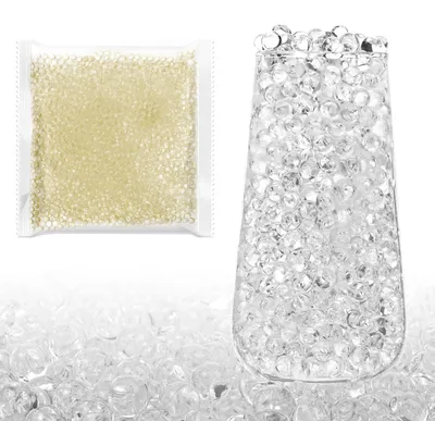 Produktbild von Wasserperlen - 100.000 Stück - Für Pflanzen und Vasendekoration - Transparent