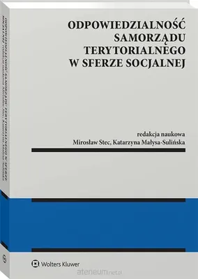 Obrázok produktu pre Odpowiedzialność samorządu terytorialnego..