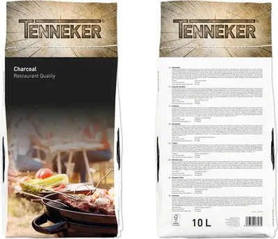 Obrázek produktu pro Dřevěné uhlí grilovací TENNEKER 10 l