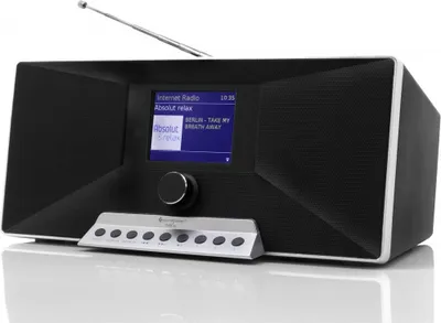 Produktbild von soundmaster IR3500SW Internetradio schwarz, silber