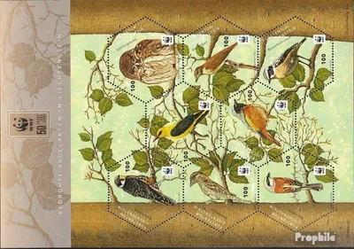 Produktbild von Briefmarken Liechtenstein 2011 Mi 1598-1605 Kleinbogen (kompl.Ausg.) postfrisch Naturschutz