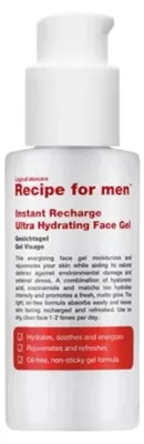 Immagine prodotto di Formula per uomo, ricarica immediata, acido ialuronico, idratante, gel, viso, 75 ml