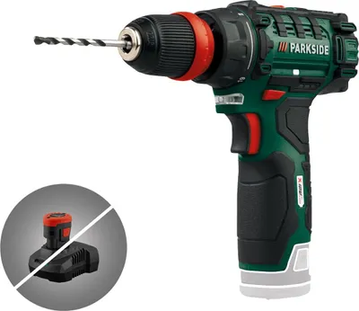 Produktbild von PARKSIDE® 12 V Akku Bohrschrauber »PBSA 12 D2«, ohne Akku und Ladegerät