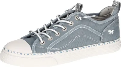 Produktbild von Mustang Damen Schnürschuh Stoffschuh mit Gummisohle rutschfest leicht 1376-308, Größe:37 EU, Farbe:Mehrfarbig