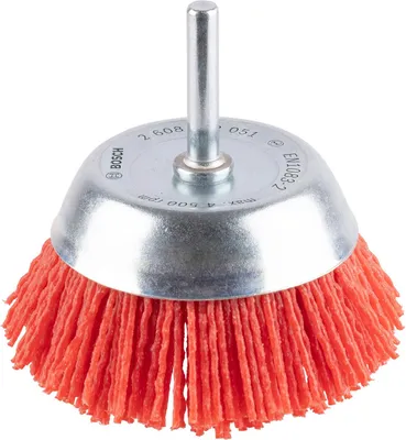 Zdjęcie produktu dla Bosch 2 608 622 051, Szczotka garnkowa, 6 mm, 7,5 cm, 1,1 mm, Metal, Drewno, 4500 RPM