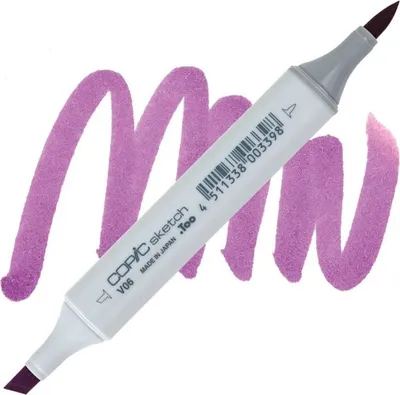 Image de COPIC Sketch double-face Pinceau & Ciseau, V06 Lavande