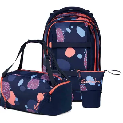 Produktbild von Satch Pack Coral Reef Schulrucksack Set 3tlg.