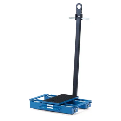 Produktbild von Fetra lenkbares Fahrwerk, Tragplatte 400 x 220 mm, Tragkraft 12 t
