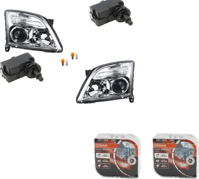 Produktbild von Scheinwerfer + Osram Night Breaker Laser passend für Opel Vectra 2002-2005 L R 1216121 93171428 1216120 93171429 1207203 1207936 1207204 5P0941 Johns