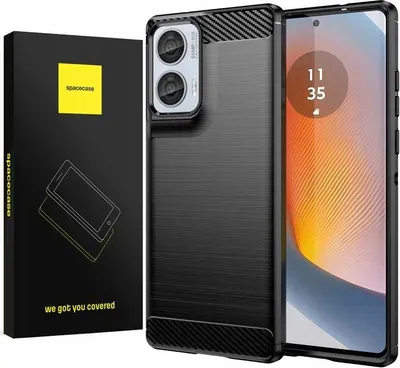 Obrázok produktu pre Puzdro na telefón SPACECASE Carbon pre Motorola G85 5G čierne