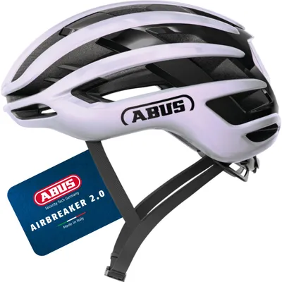 Obrázok produktu pre Cyklistická prilba ABUS AirBreaker 2.0 - ľahká cyklistická prilba so zameraním na vetranie, aerodynamiku, bezpečnosť a pohodlie pre profesionálnu cyklistiku - pre ženy a mužov - fialová, veľkosť L (57-61 cm)