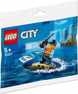Produktbild von LEGO City Police Water Scooter, Bausatz, 5 Jahr(e), 33 Stück(e)