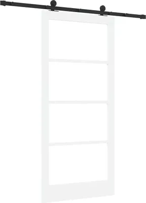 Obrázek produktu pro Posuvné dveře ORKDAL Bílá a černá 93 x 202 cm