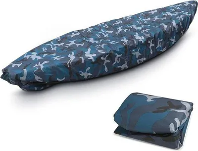 Produktbild von Famanu Kajakschutzhülle - Robuste, wasserdichte Bootshülle für Kajaks und Boote (4,6 m - 5 m)