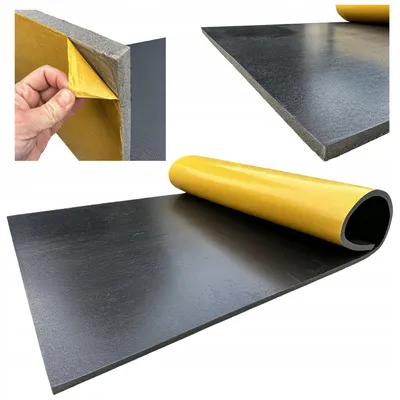 Produktbild von ABM Akustikschaum schallabsorbierend mit Kleber 10mm