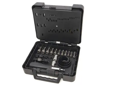 Immagine prodotto di Set punte e bit per legno, pietra e metallo, accessori per utensili di foratura e avvitamento, 204 pezzi HBM